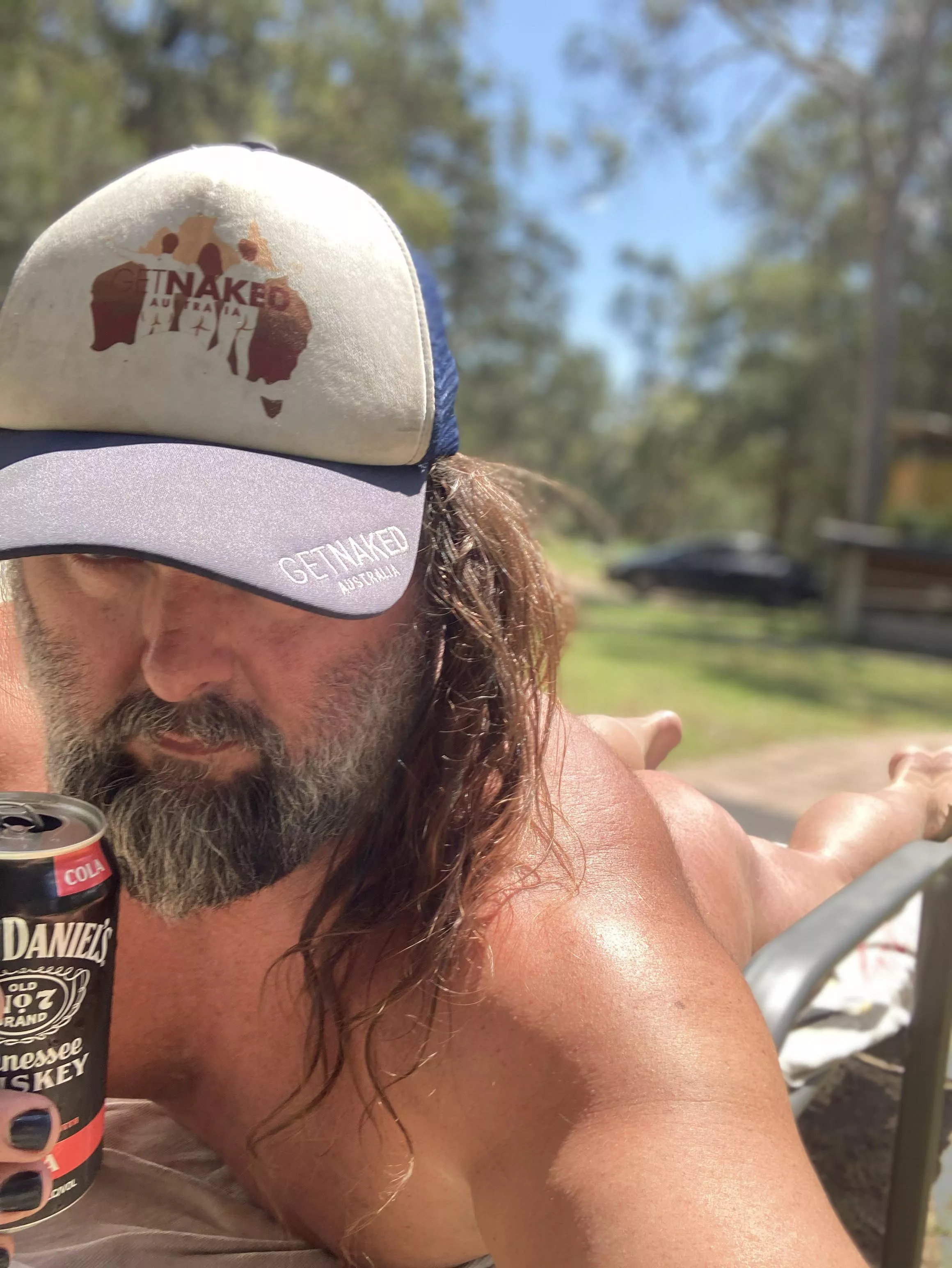 Finally a beautiful day in Sydney hanging out at Heritage nudist club