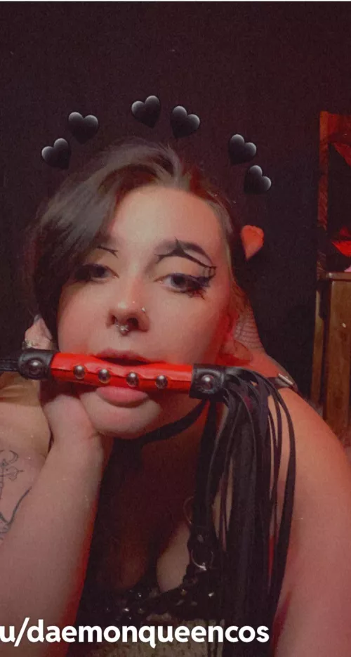 Gagged and collared for you 😉