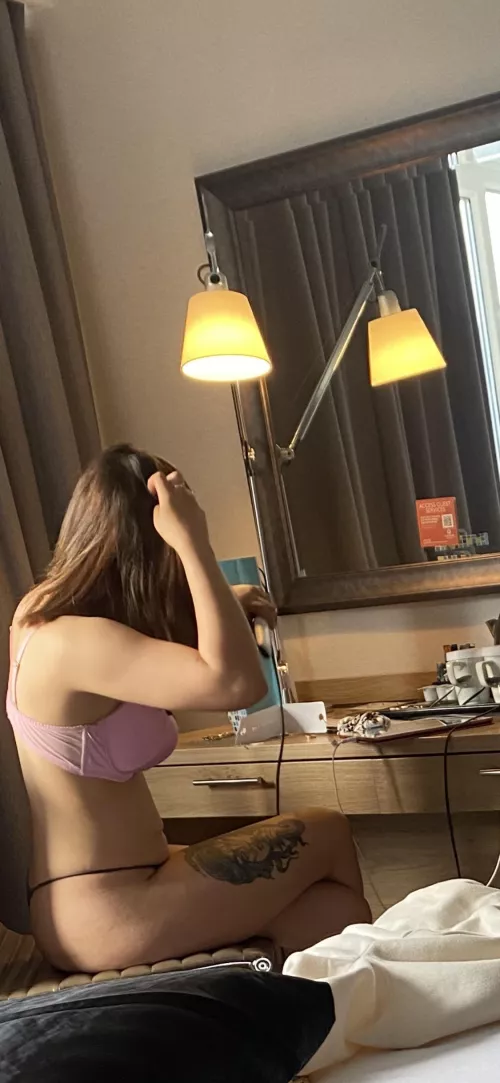 Getting ready to take your husbands big fat dick 😉