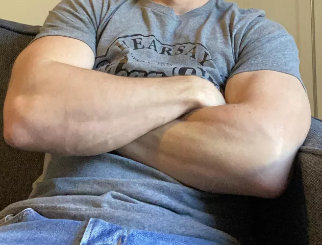 Hanging on the couch before heading out to run errands