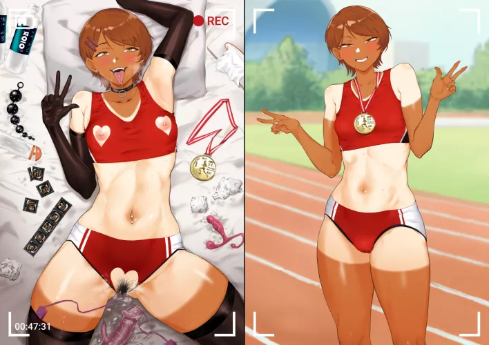 Hehe, hey Coach! Peace, peace! (@KiddyCorky) [Original]