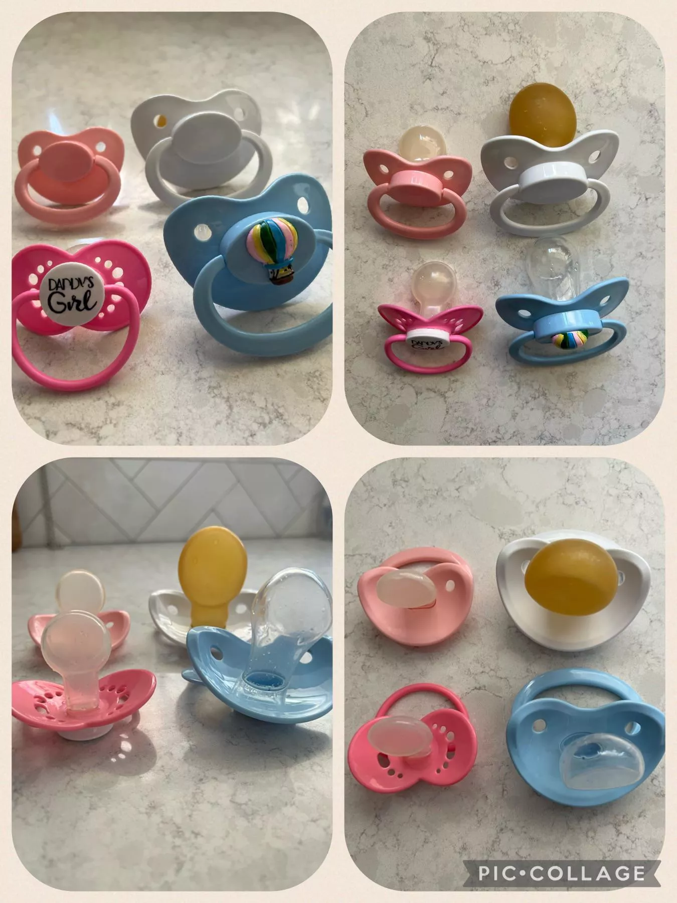 Her vs His Pacis…. One of us have a thing for big nipples