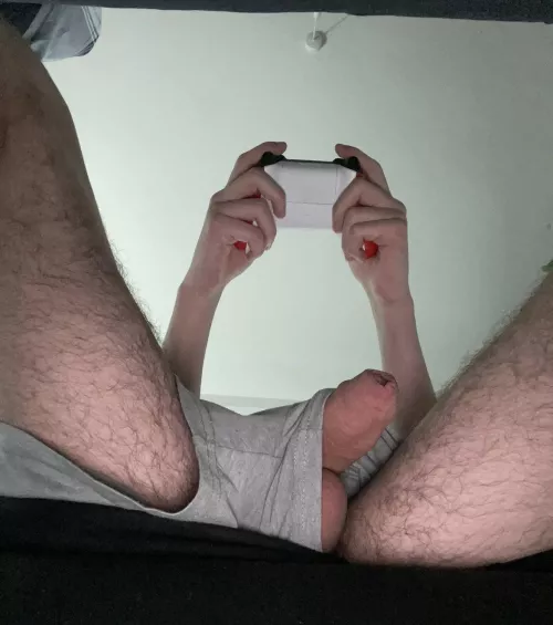 Hope the views good from down there…🕹