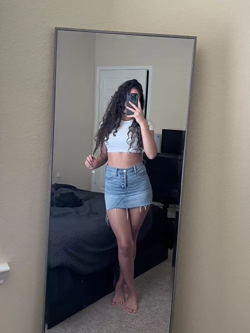 I take it all off on my page 😏