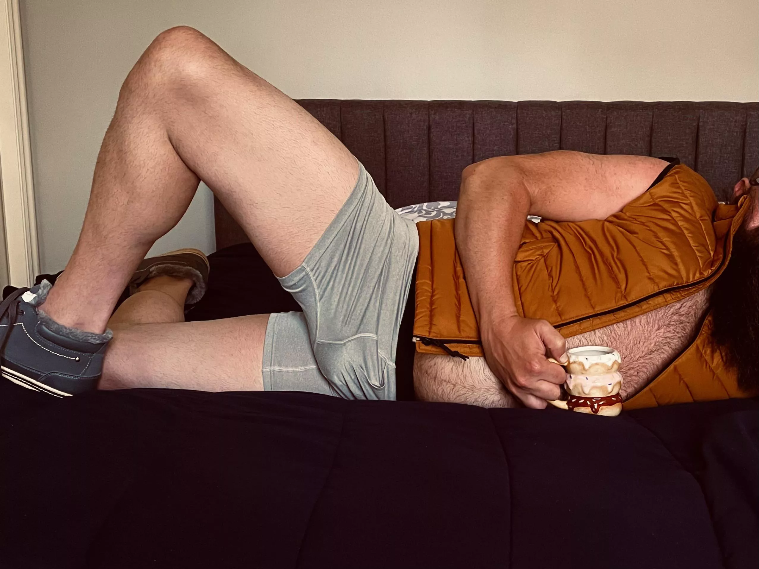 If you need me, my choccy milk and I will be waiting in the bedroom.