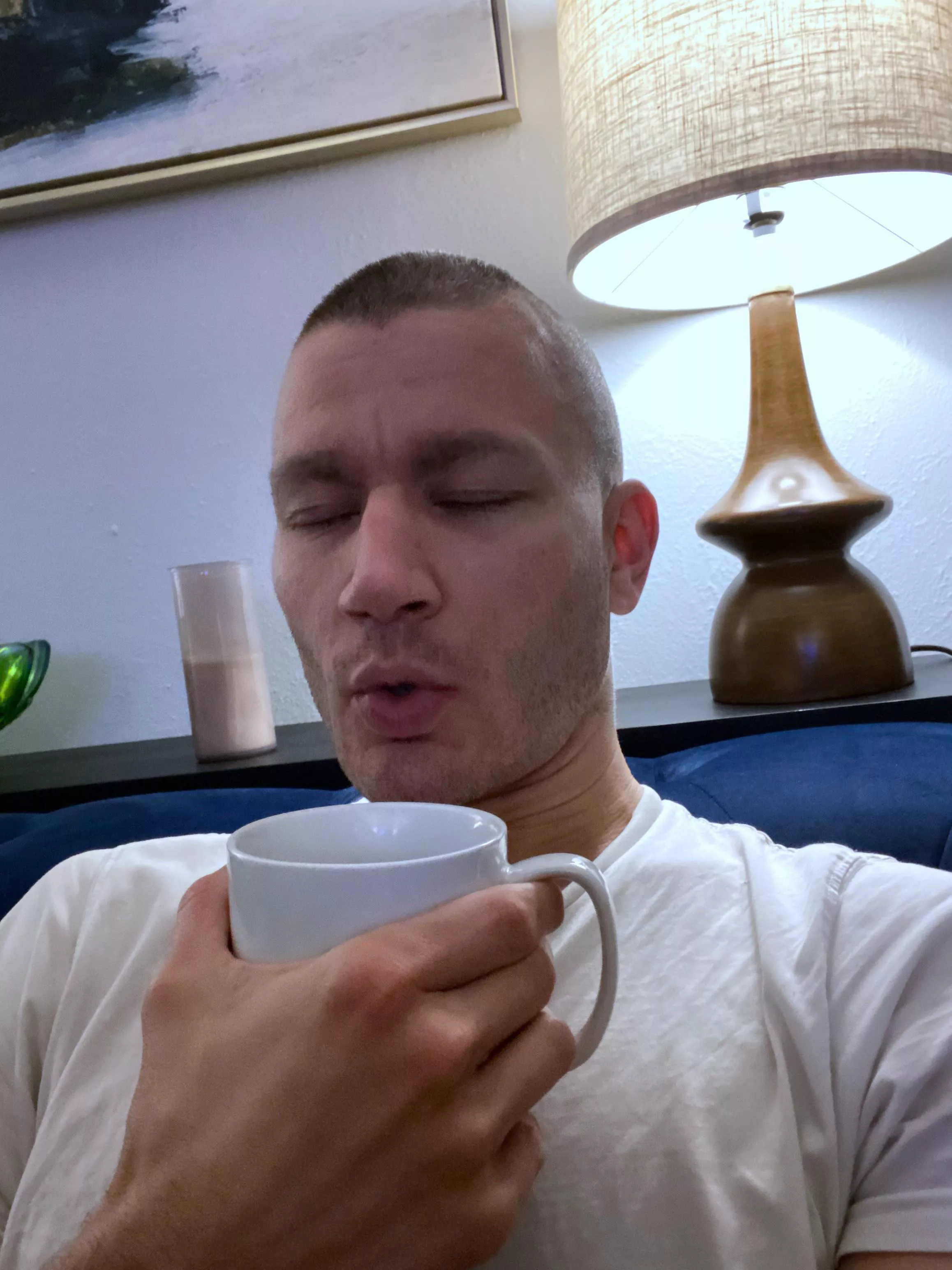 I’m an air bender . I just used my powers on this hot , hot chocolate.