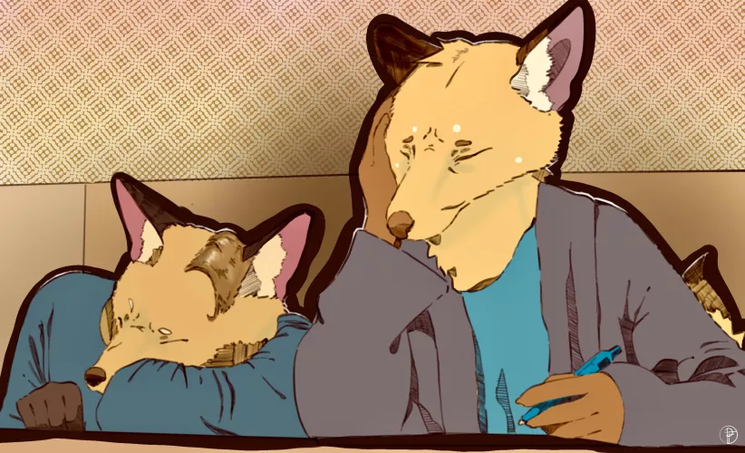 Is anyone else really exhausted lately? (art by me)