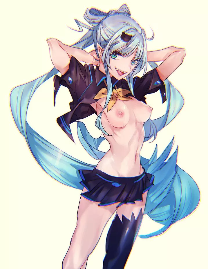 Momoka Topless Tease (Hattori Masahiko ) [Valkyrie Drive]