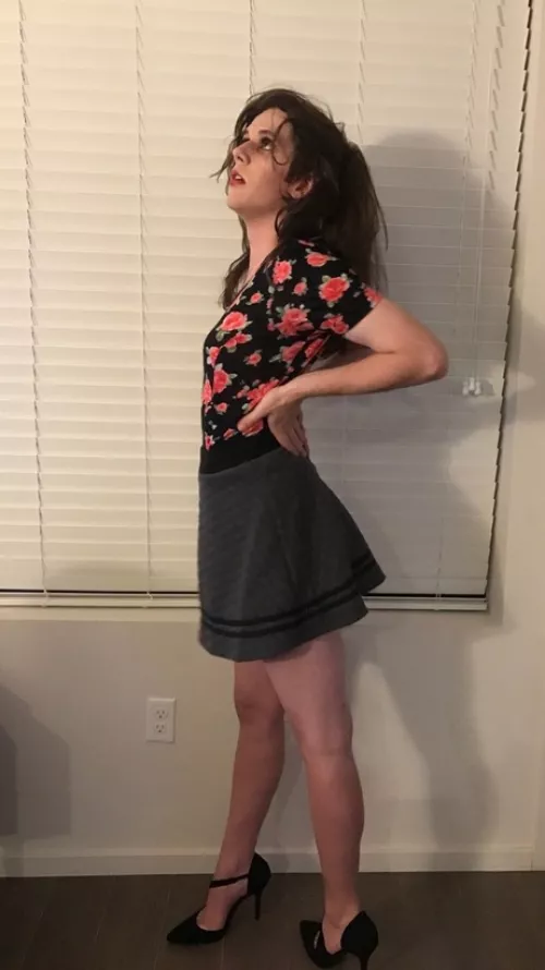 More fem than boy, it’s the heels right?