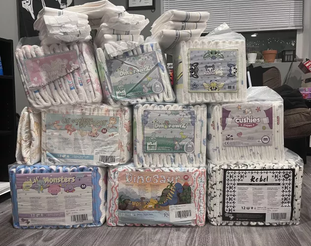 My diaper collection