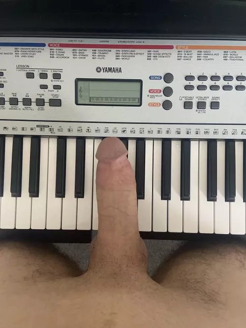 My dick is the melody and your moan will be the vocals 😉