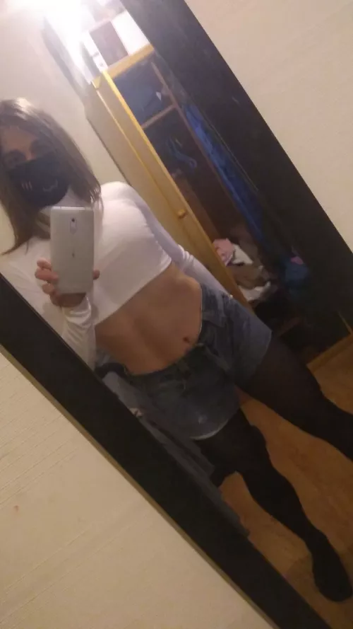 Old jeans make the best shorts