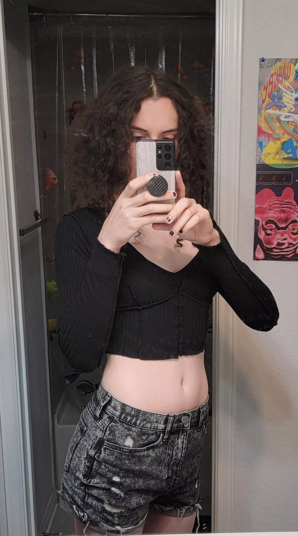 Thinking about sucking big black dick in this.