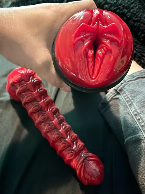 Anyone else own anything from the FL freaks line? In love with this Drac sleeve and Reaper dildo