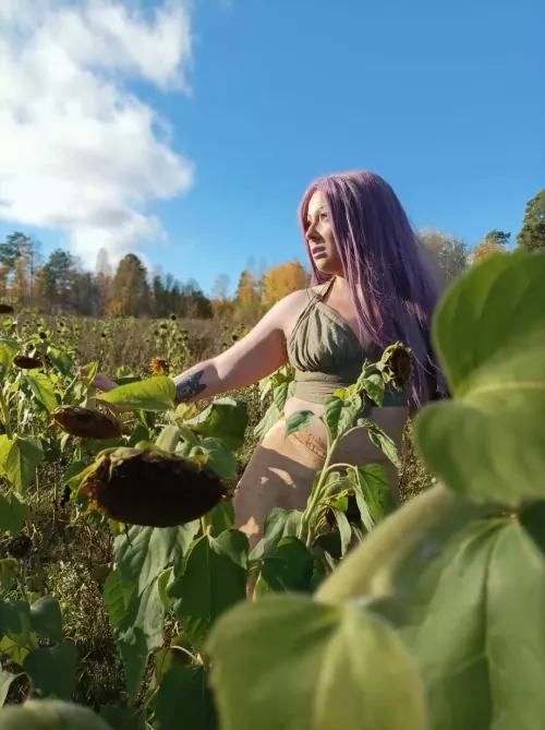 Enjoying the sunshine