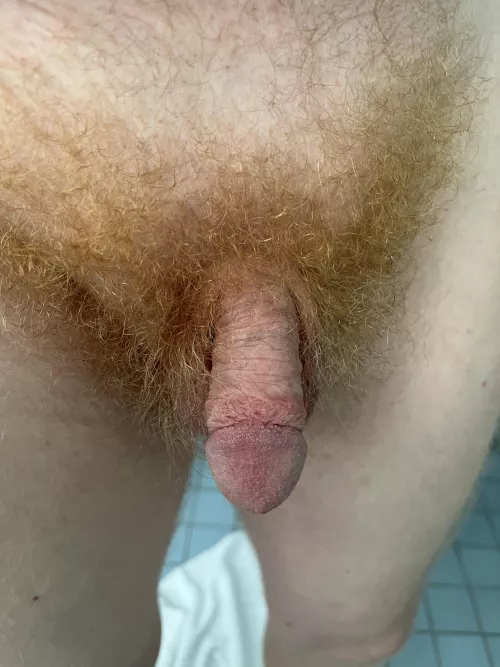 Fresh out of shower