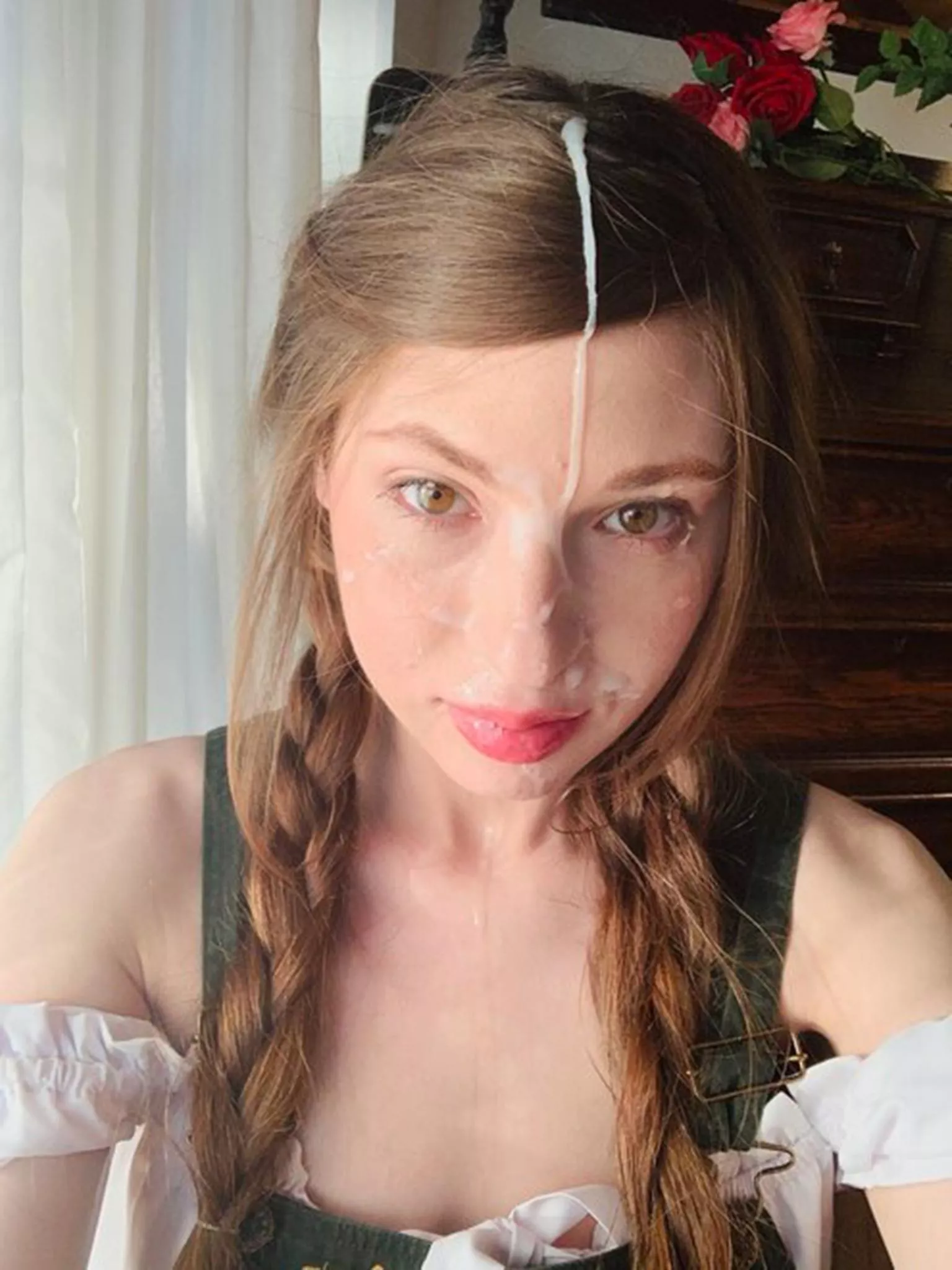 i love having cum on my face 🥰😈😈