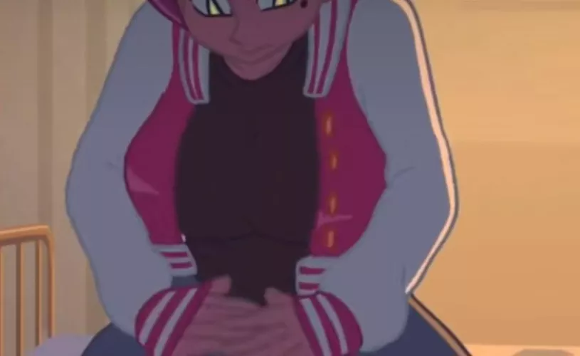 LF Color Source: 1girl, looking down, school jacket