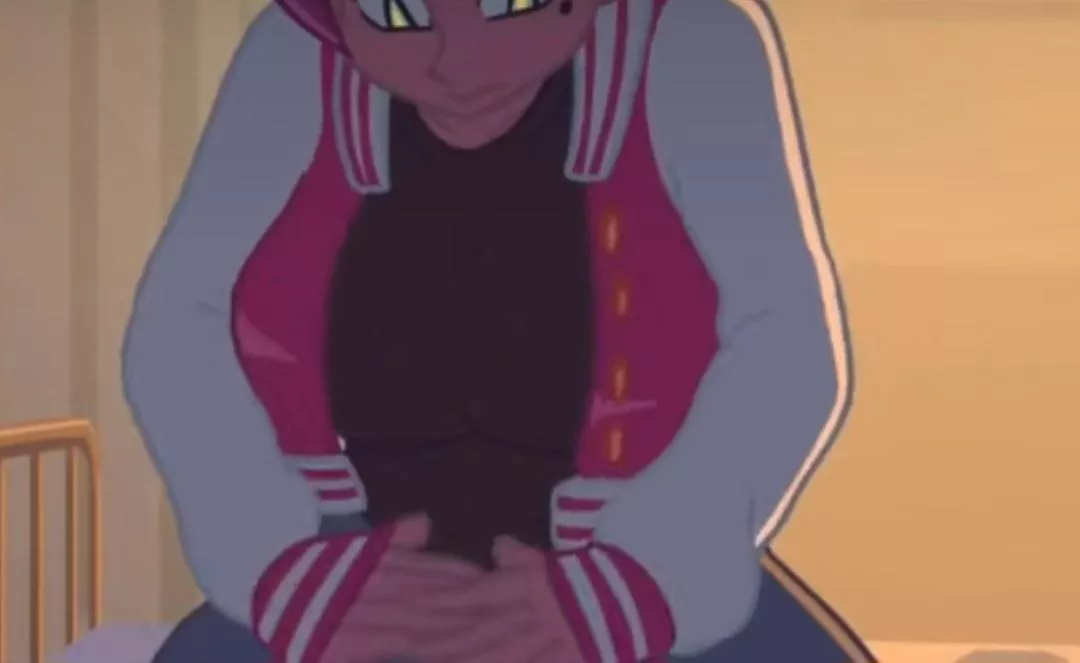 LF Color Source: 1girl, looking down, school jacket