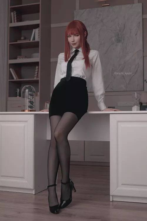 Makima cosplay from Chainsawman by michi_kyunn