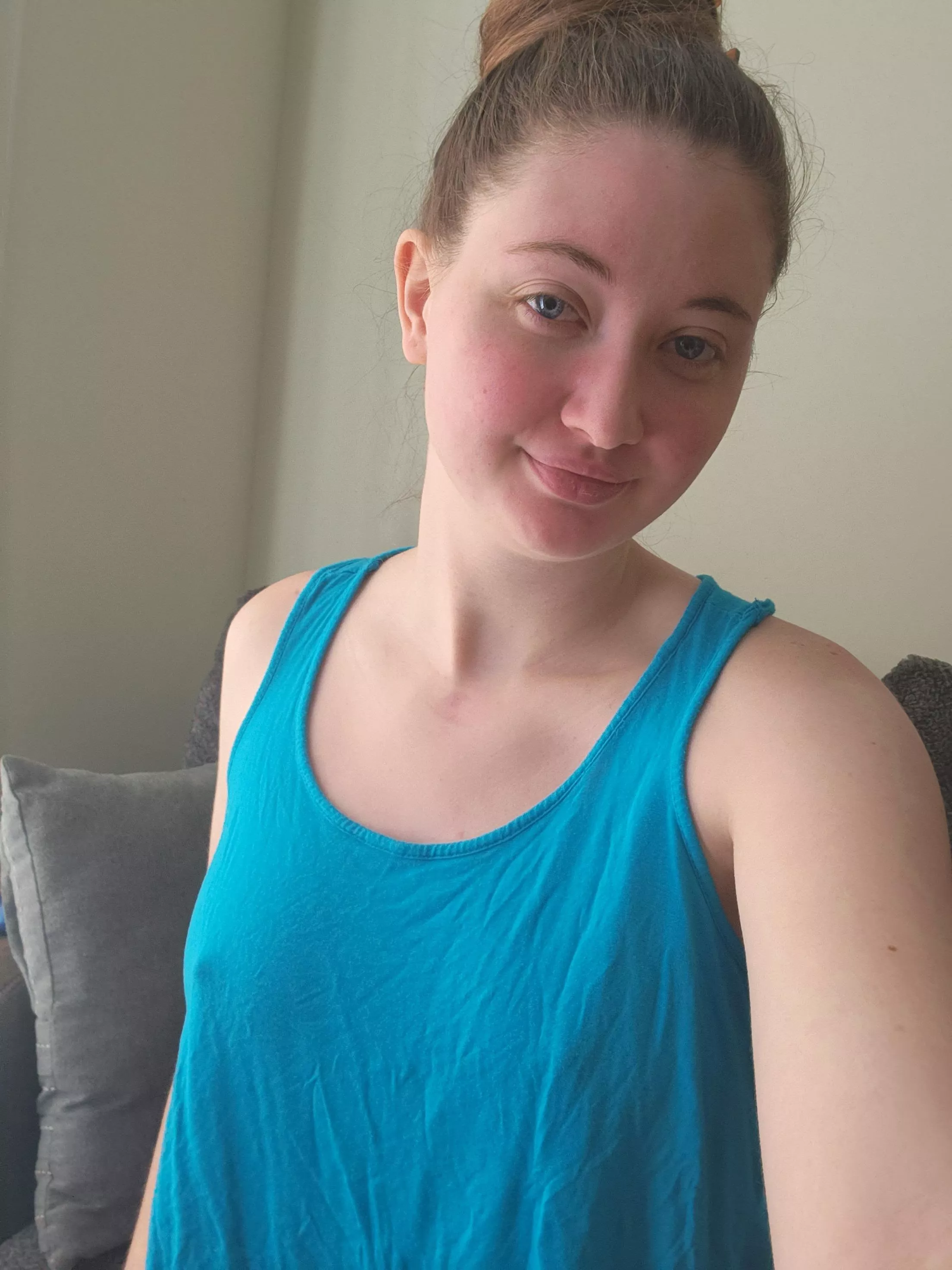 Relaxing on a Sunday is always better when you don't need a bra.