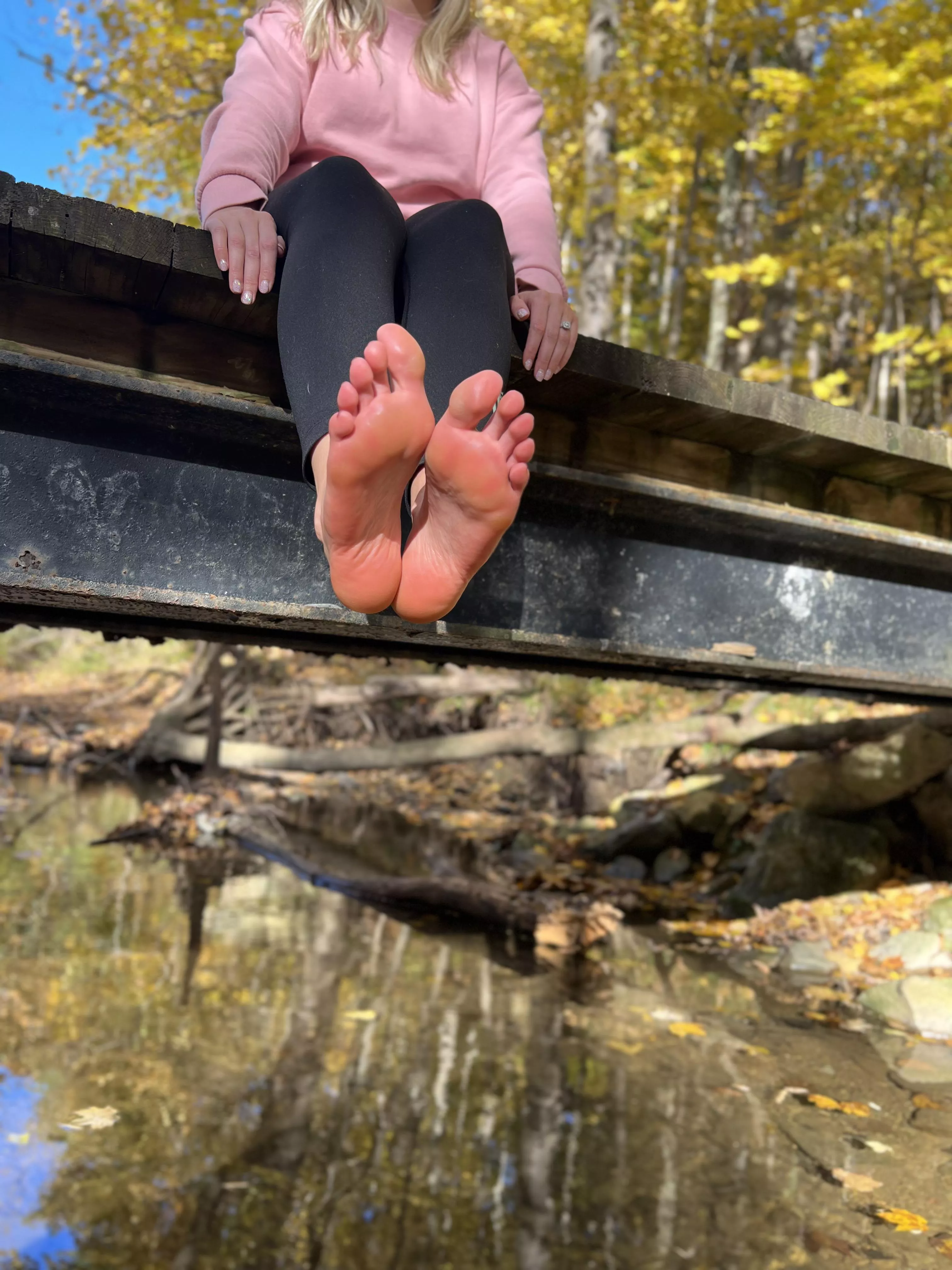 Sorry didn’t mean to interrupt your walk, but while you’re here can you take a picture or two for me?