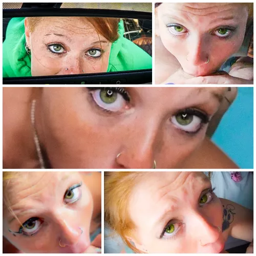 When she gives you that look!! DSE's (dick sucking eyes)