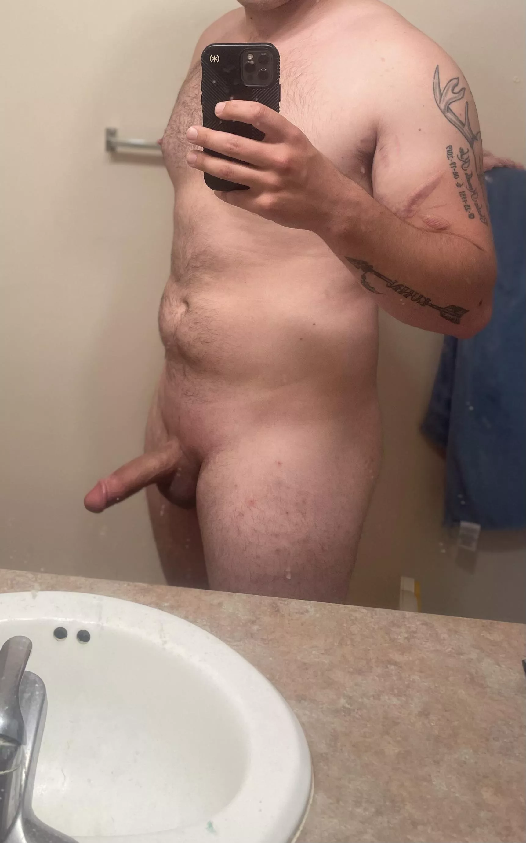 DM and tell me all the things you’d do to my man. I’m so horny help me cum to the thought of y’all.