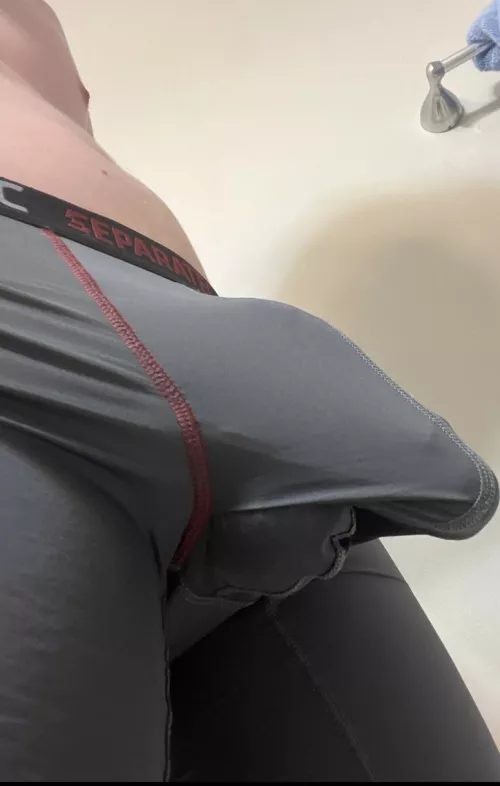 First time pouch underwear, really shows a bulge haha