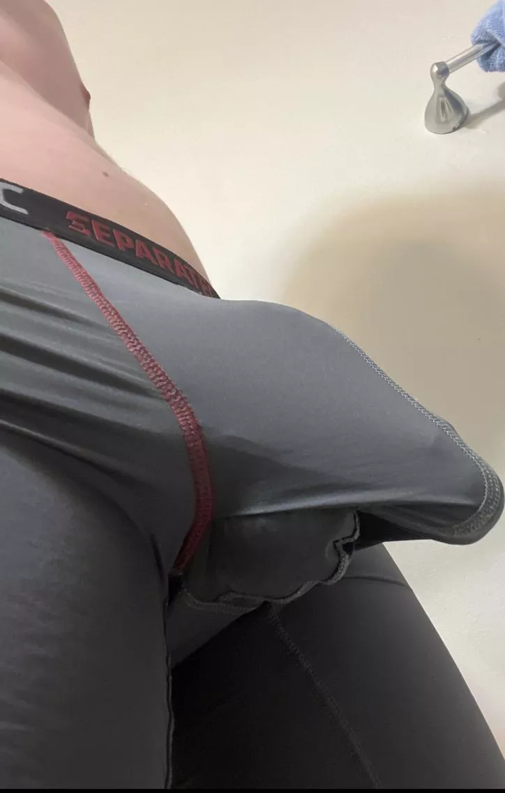 First time pouch underwear, really shows a bulge haha