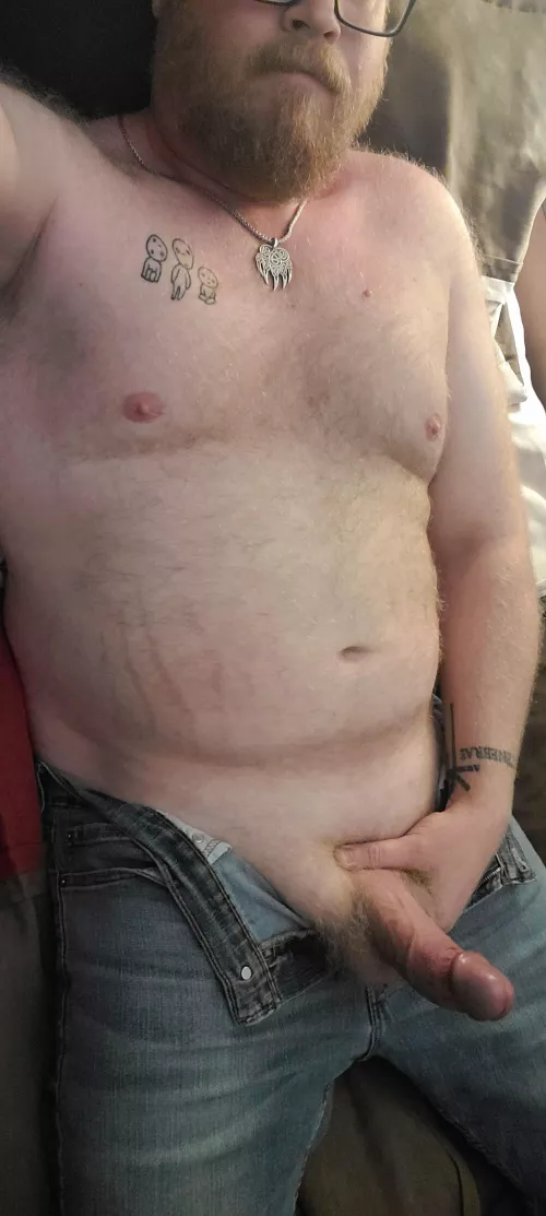 Ginger beard and raging boner. 'Nuff said.