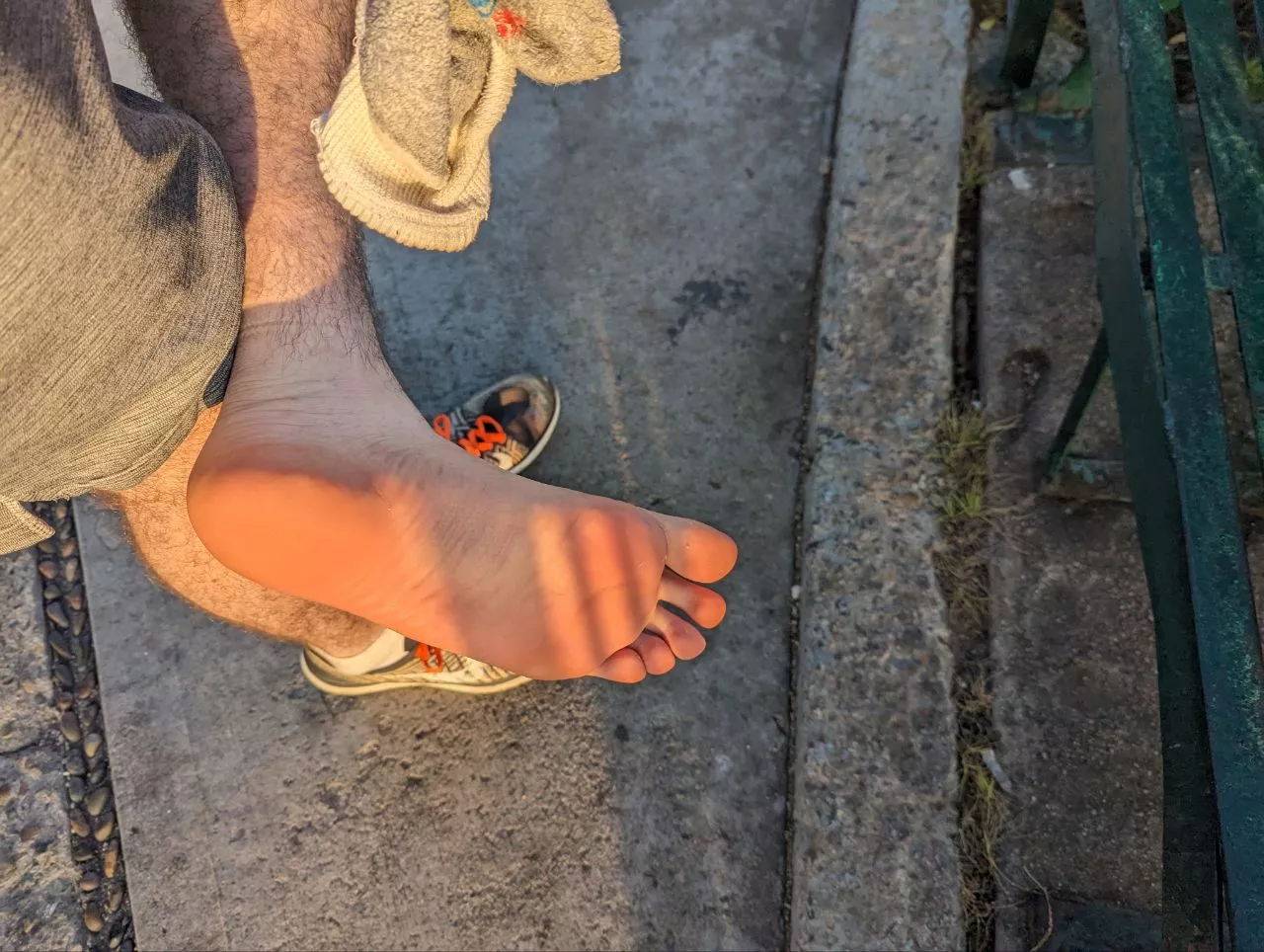 Had to take them off in public for a bit, you don't mind right?