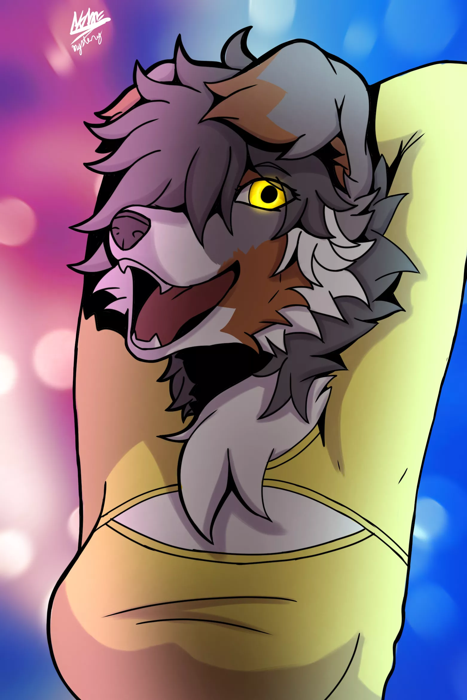 hello ! i'm New here !! and this is my first art post!!!