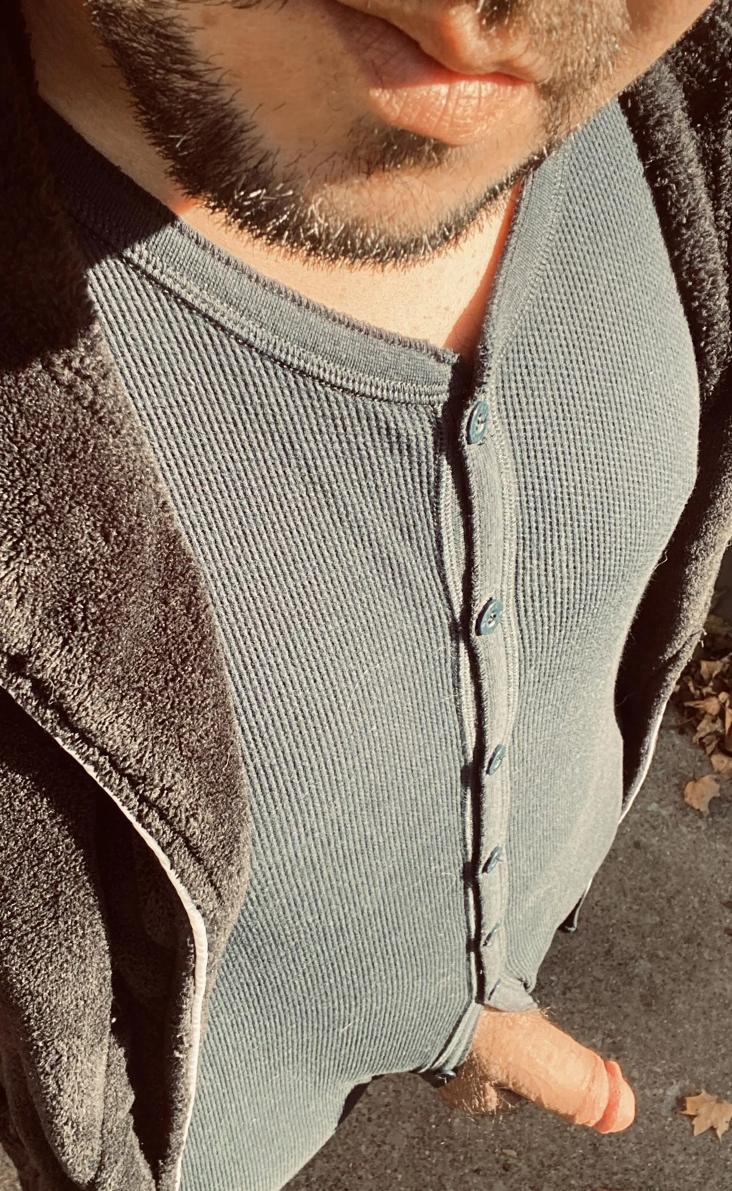 Hey man, I need to show you something out back. 😏