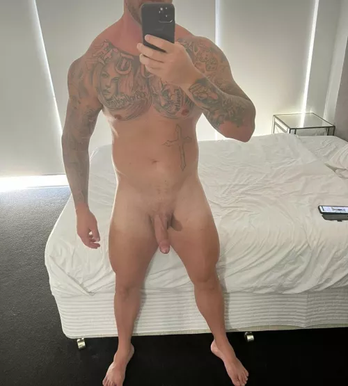 I always imagine someone in front of me swallowing