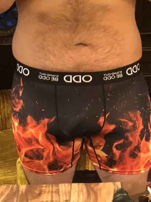 I only wear underwear to work