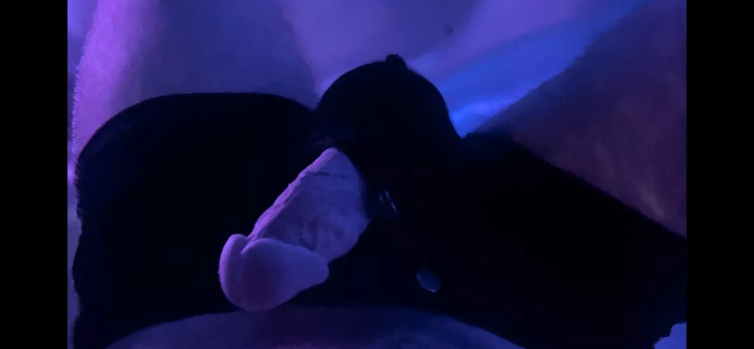 It always finds a way out when I go swimming.