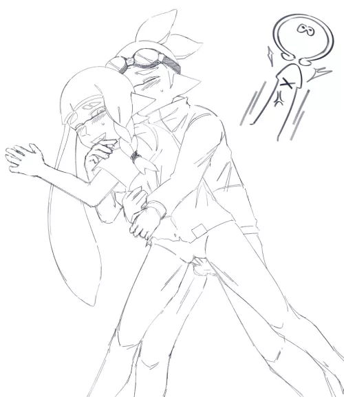 i’ve had these two stuck in my head for the past two weeks after reading the newest splatoon manga chapter (OC) (pikapunchu).