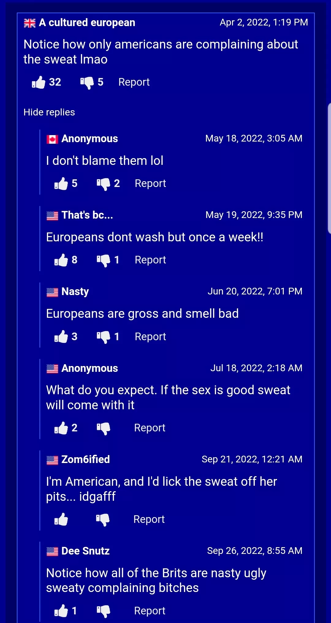 Not ph but a cultured European has something to say