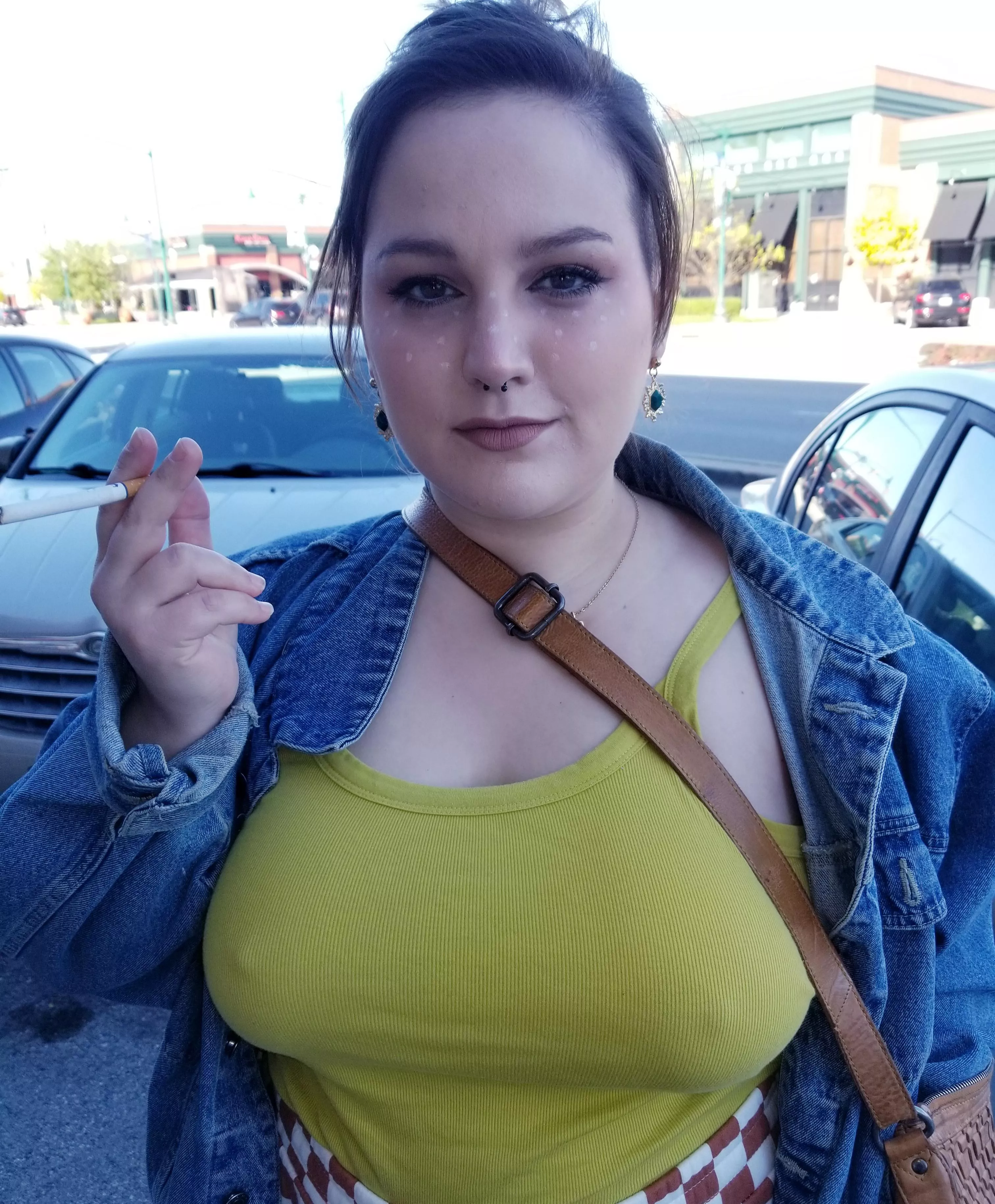 [OC] my slutty [F]26 sub wife LOVES showing off in public!