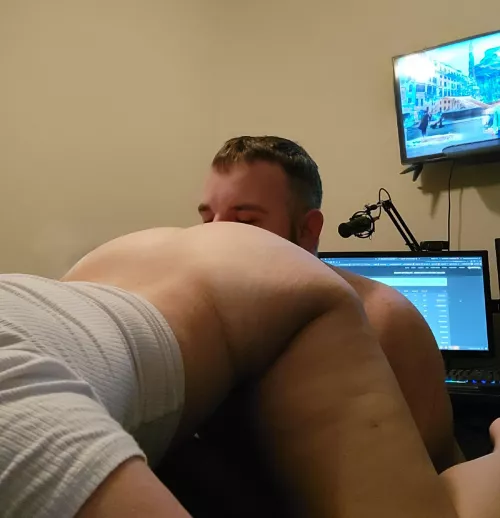 She let me devour her from the back just in case my NFL was playing terrible [m][f]