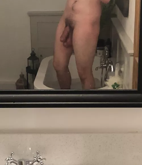 They definitely hang low when I’m in the bath …