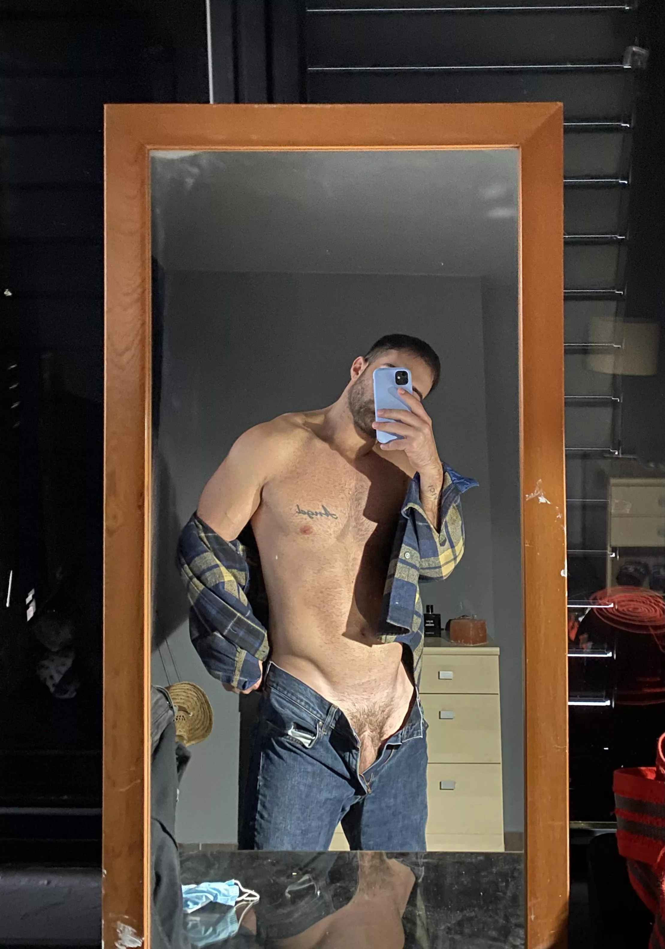 Undress me, with your mouth, slowly👅