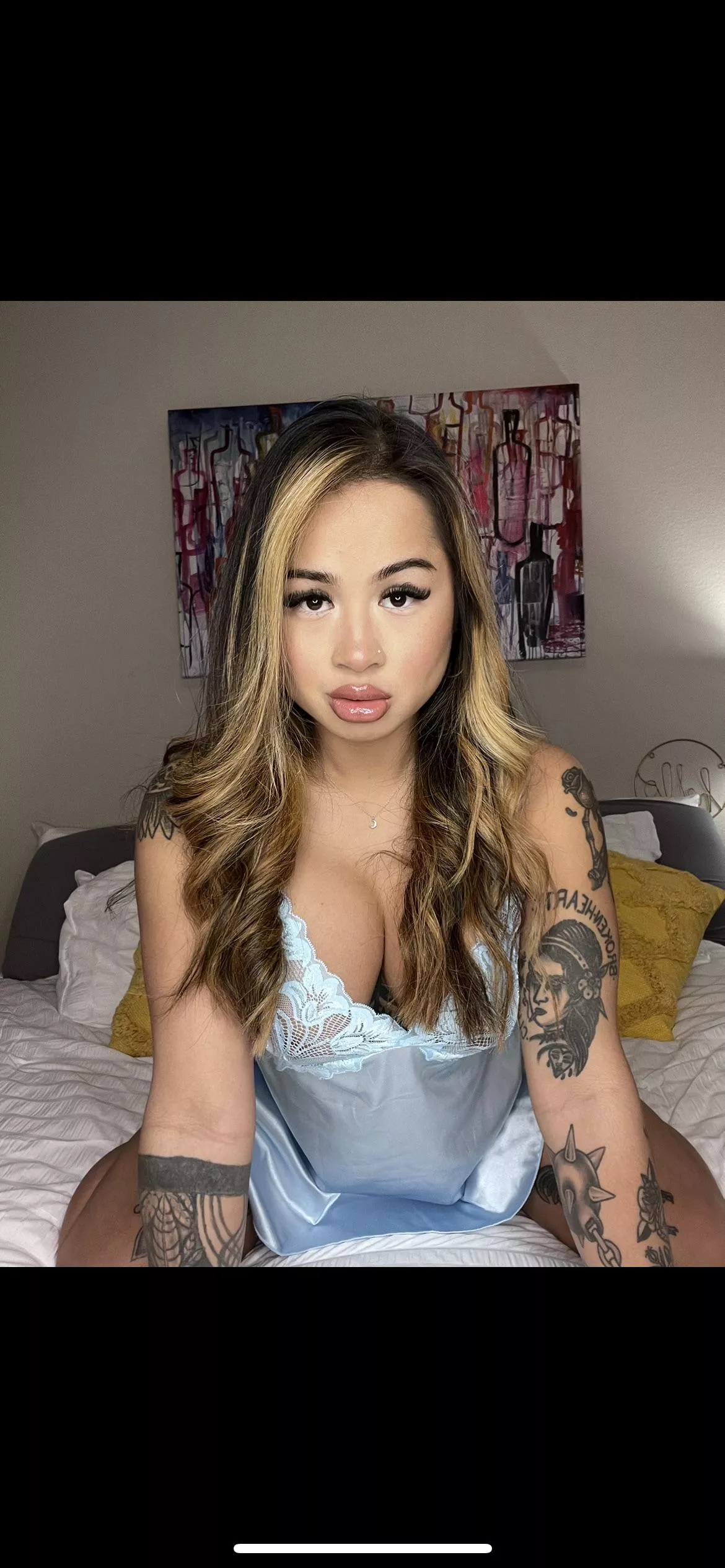 Waiting for you to come home from work like……what would you need after a long hard day at work?😇