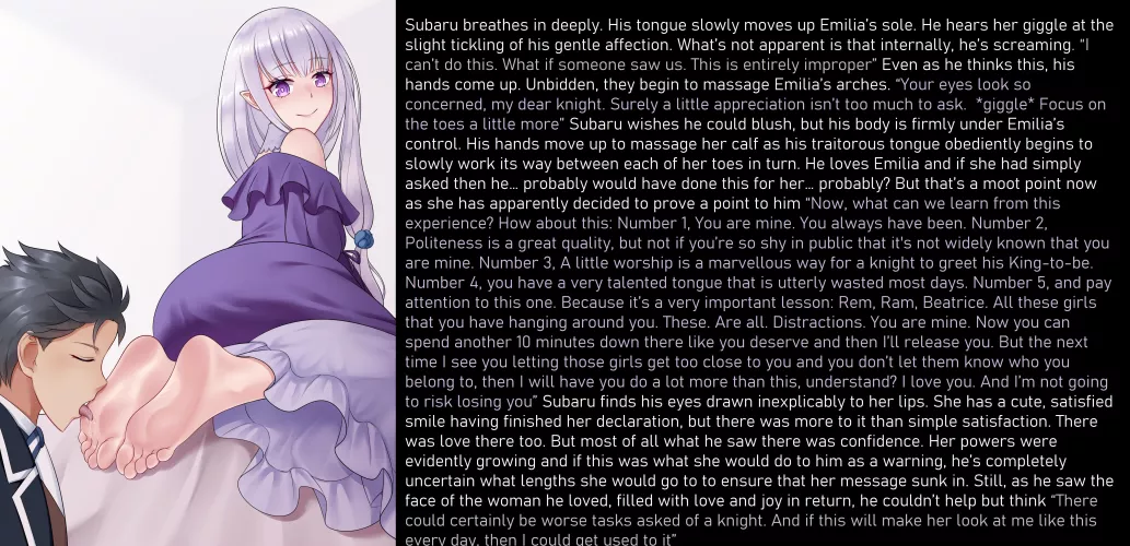 A Knights Duties [Feet][Jealousy][Body Worship][Magic Control]