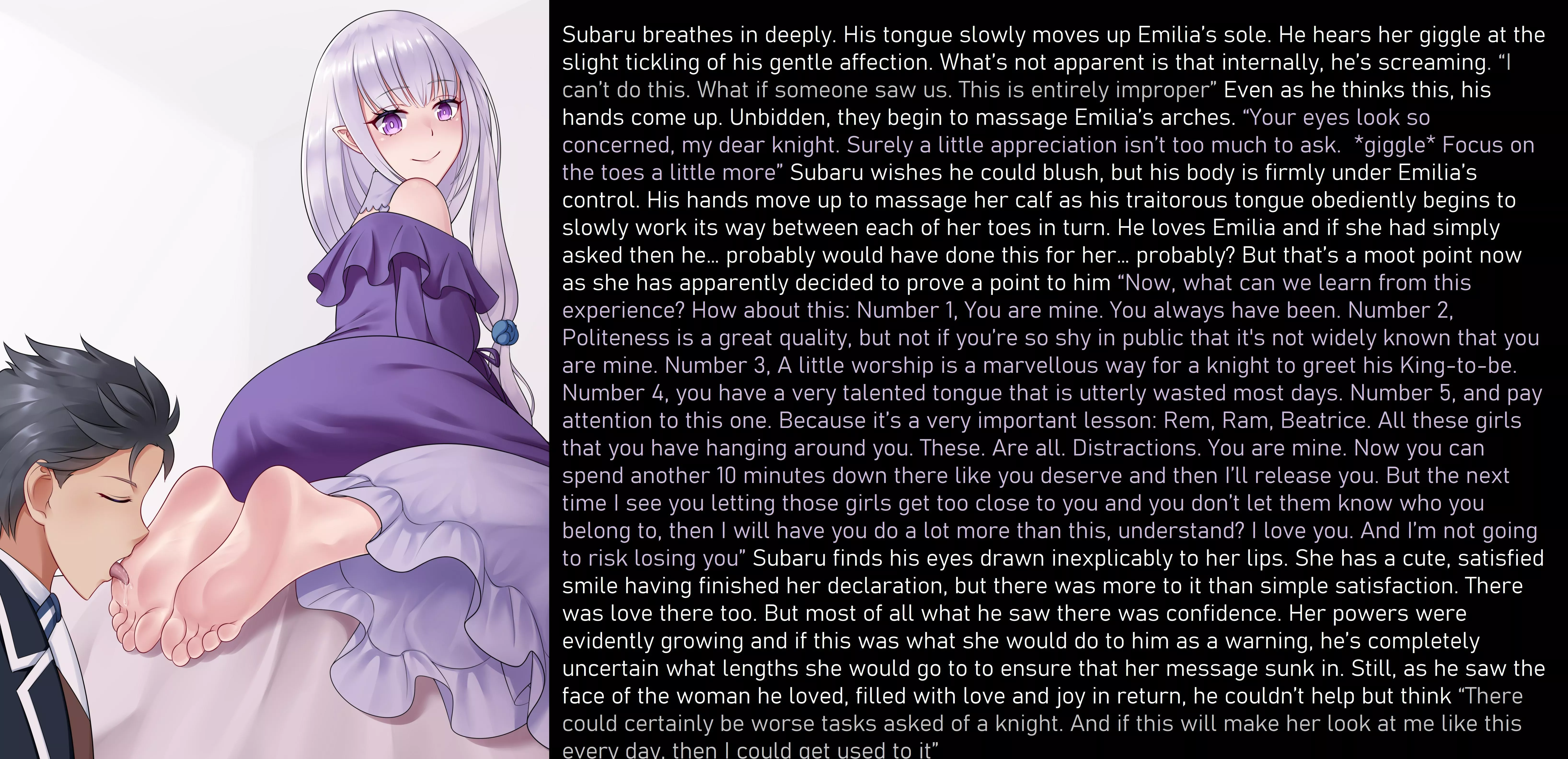 A Knights Duties [Feet][Jealousy][Body Worship][Magic Control]