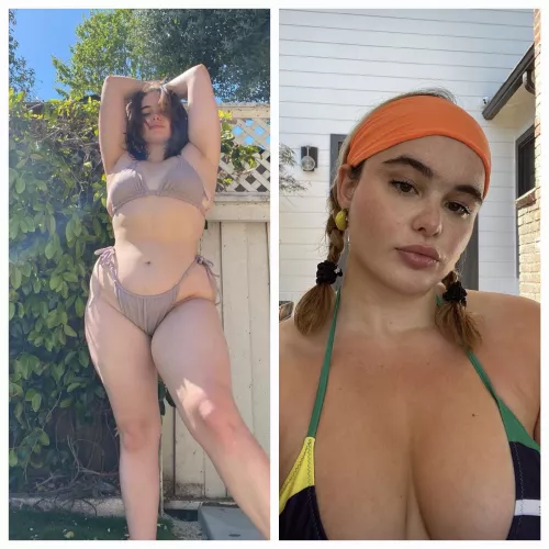 Barbie Ferreira has such a thick body and such a pretty face, make me goon for her
