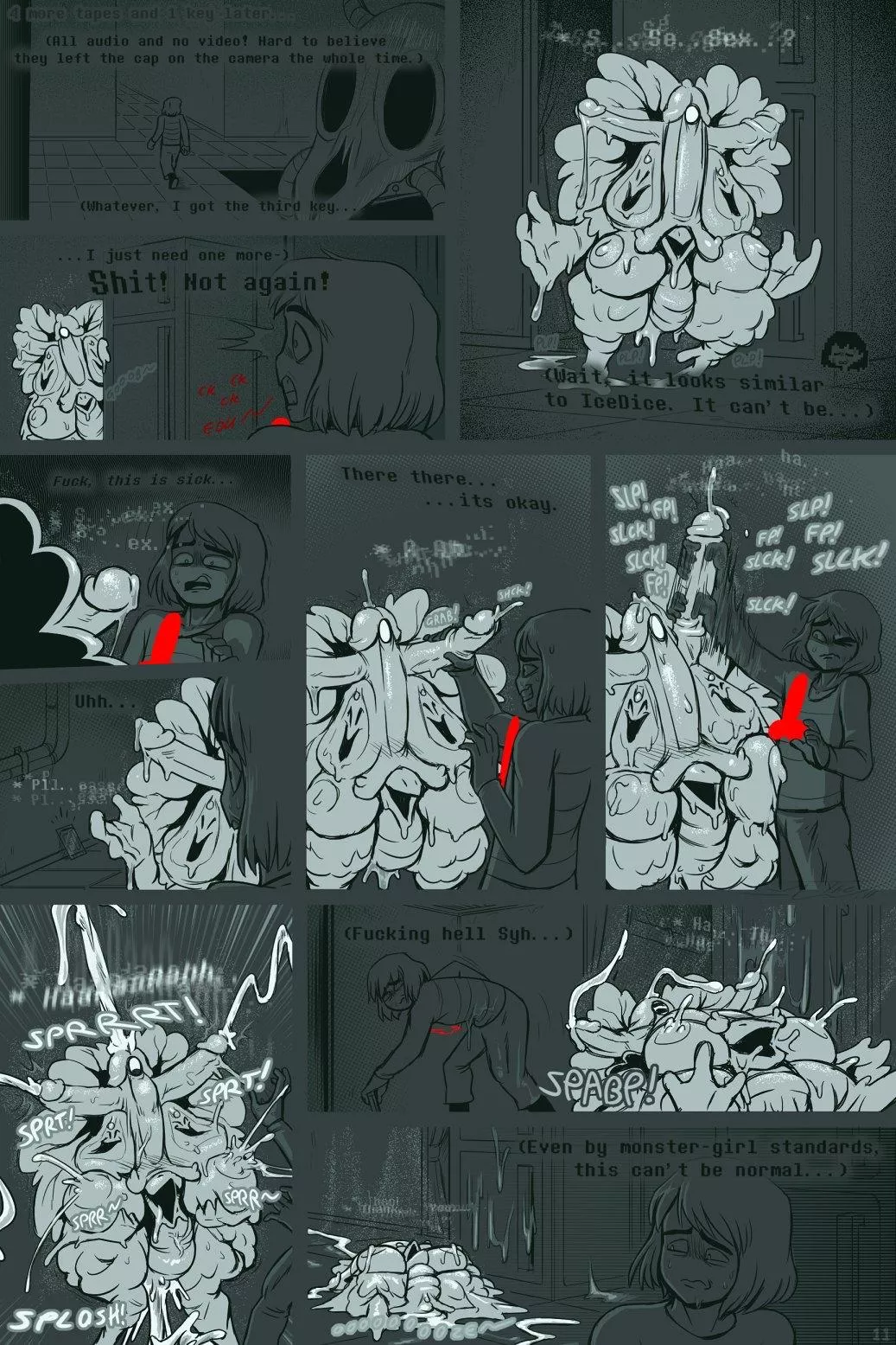 [Frisk, Amalgamate] Under(her)tail Part 8 Page 11