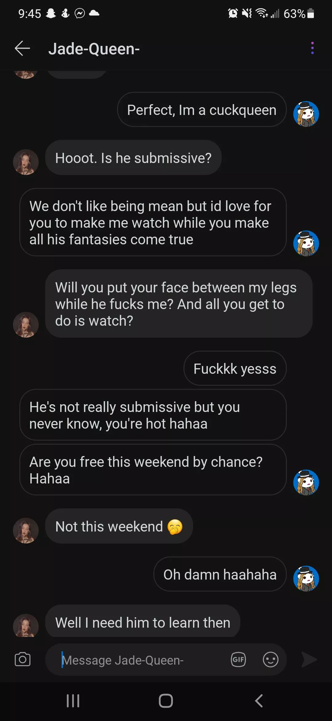 How did I get so lucky?? Go check her out, I can't wait until she makes me watch