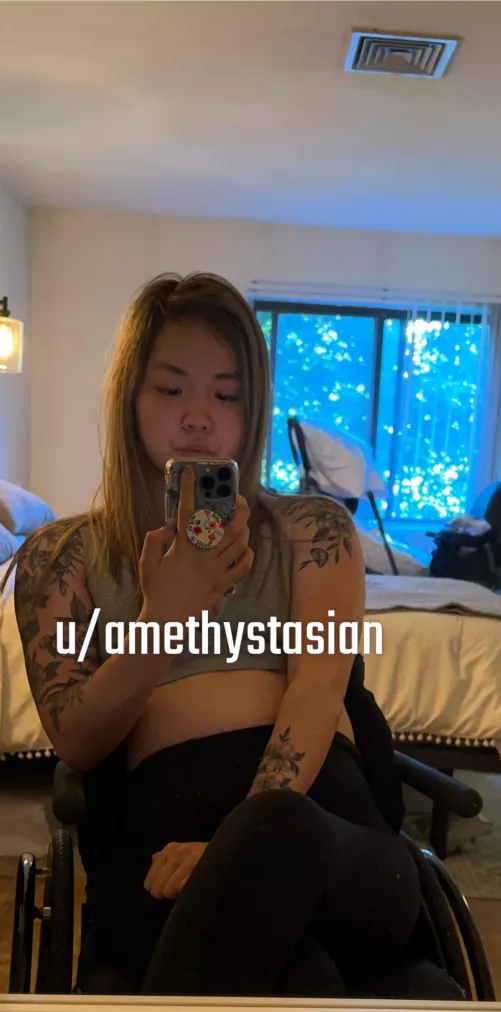 I hope you don’t mind disabled Asian girls with tattoos